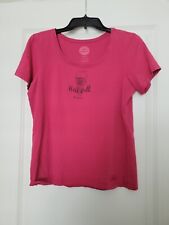 Camiseta para mujer Life is Good medio completa rosa talla PS segunda mano  Embacar hacia Argentina