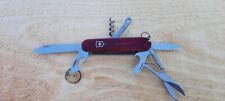 Couteau Victorinox Climber Rouge Translucide d'occasion  Bellac