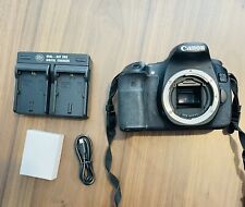Canon EOS 60D 18MP Digital SLR Camera -- Black (Body Only) New Charger & 2 Batt. for sale  Shipping to South Africa