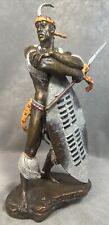 SHAKA, KING OF THE ZULU, Bronze Figurine by Jim Ponter for sale  Shipping to South Africa