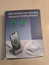 Wireless Charging Stand, 15W Max Fast Magnetic folding bracket  for sale  Shipping to South Africa