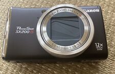 Canon powershot sx200 for sale  NORWICH