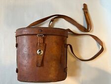 Vintage Brown Leather Binocular Case (no binoculars), used for sale  Shipping to South Africa