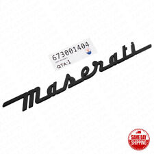 Maserati gloss black for sale  San Francisco