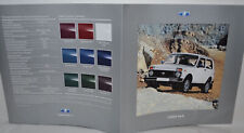 Łada Niva 4x4 Russian Brochure Prospekt na sprzedaż  PL
