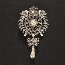 Antique flower brooch d'occasion  Expédié en Belgium