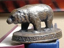 Usado, 1915 San Francisco PPIE lembrança bronze urso pardo comprar usado  Enviando para Brazil