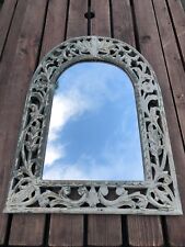 nice wooden ornate vintage arch mirror for sale  Shipping to South Africa