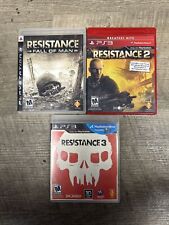 Resistance Fall Of Man 1 2 3 Lote Trilogy Collection PS3 Playstation Conjunto Completo segunda mano  Embacar hacia Argentina