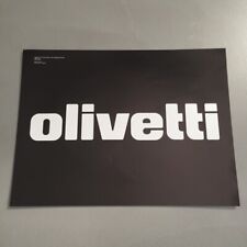 Logotipo olivetti 30x40 usato  Italia