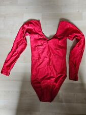 Body ballettanzug rot gebraucht kaufen  Dautphetal