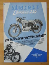 Zündapp prospekt 50er gebraucht kaufen  Wiesloch