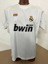 MAGLIA REAL MADRID RONALDO OFFICIAL NO MATCH WORN ISSUED SHIRT JERSEY VINTAGE , usato usato  Roma