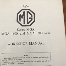 Mga workshop manual for sale  EPSOM