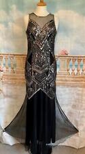 Dress black beaded for sale  BRISTOL