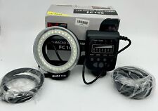 Luz flash anillo macro LED Meike FC-100 para cámara Nikon Canon Olympus DSLR EE. UU. segunda mano  Embacar hacia Argentina