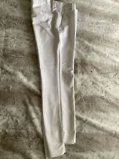 Zara white trousers for sale  NOTTINGHAM