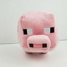 Juguete de peluche Mojang Minecraft 6 pulgadas Pink Pig 2014 usado en excelente estado sin etiqueta Tush segunda mano  Embacar hacia Argentina