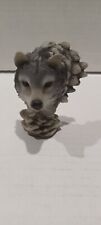 Wolf head figurine for sale  White Pigeon
