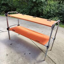 Used, Disc-O-Bed Double Cot Orange With Risers  for sale  Shipping to South Africa