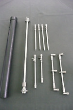 3 Rod Solar Pozi Loc screwless buzz bars & Boss pod. Used Carp fishing set up SS, used for sale  Shipping to South Africa