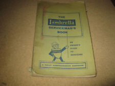 Lambretta serviceman book for sale  WOTTON-UNDER-EDGE