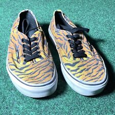 Sapatos Vans Feminino 8.5 Masculino 7 Unissex Estampa de Tigre Fora da Parede Skate Listra de Gato comprar usado  Enviando para Brazil