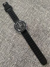 Black silicon watch for sale  DURHAM