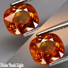 2.83Ct.Wonderful! Natural Gold Yellow Sphene (Rainbow Spark Under Sun Light) for sale  Shipping to South Africa