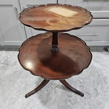 Mahogany tier table for sale  Windham