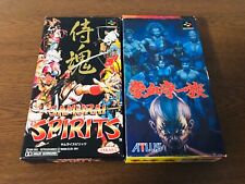 (Conjunto de 2) Super Famicom GOKETSUJI ICHIZOKU Samurai Spirits Nintendo Japão comprar usado  Enviando para Brazil