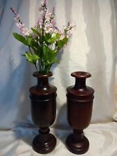 vase mahogany wood for sale  Milford