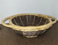 Toned wicker basket for sale  Shipping to Ireland