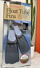 Float Tube Fins Turbo Thruster Swimming Waders Vented Slim Stocking Foot Diving, used for sale  Shipping to South Africa