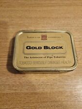 Gold block pipe for sale  PERTH
