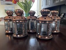 Lot copper lanterns for sale  Shipping to Ireland