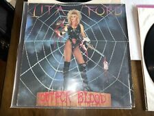 CUBIERTA PROHIBIDA LITA FORD DE COLECCIÓN ""OUT FOR BLOOD"" LP/VINILO RUNAWAYS KISS RATT WASP. segunda mano  Embacar hacia Argentina