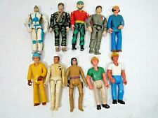 VINTAGE LOT OF 3-3/4" ACTION FIGURES FISHER-PRICE MEGO BLACK HOLE TONTO GI JOE for sale  Shipping to Canada