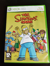 Simpsons game microsoft for sale  SWINDON