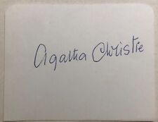 Agatha christie autograph for sale  WEST BYFLEET