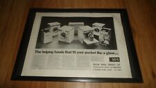 AEG WASHING MACHINES-1974 framed original advert for sale  Shipping to South Africa