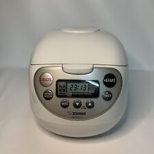 Usado, Panela elétrica e aquecedor de arroz Zojirushi Micom 5,5 xícaras branca NS-WAC10 comprar usado  Enviando para Brazil
