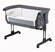 Used, Bassinet Bedside Sleeper Portable Crib: Adjustable, Fold-down Side, Barely Used for sale  Shipping to South Africa
