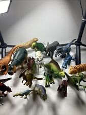 LOTE de 21 piezas de animales y dinosaurios de plástico de PVC mixto segunda mano  Embacar hacia Argentina