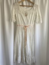 Vintage white dress for sale  KIDLINGTON