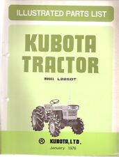 Kubota L225DT Tractor Illustrated Parts Manual for sale  Adel