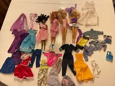 Lot of 4 vintage Barbie dolls 1970s 1980s Clothed. One Is African American. for sale  Shipping to South Africa