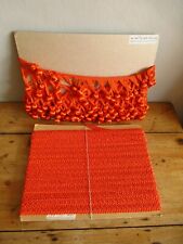Vintage bright orange for sale  Shipping to Ireland