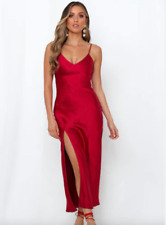 Vestido formal de cetim vermelho flor | Lindo vestido de noite elegante vermelho deslumbrante, usado comprar usado  Enviando para Brazil