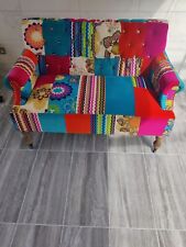 Seater patchwork sofa for sale  LONDON